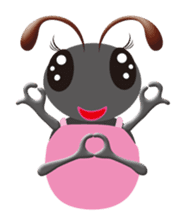 Batta-mon & Mommy-Ant from Funny Vil. sticker #4415574