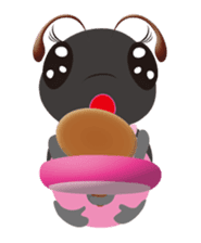 Batta-mon & Mommy-Ant from Funny Vil. sticker #4415575