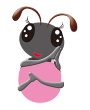 Batta-mon & Mommy-Ant from Funny Vil. sticker #4415576