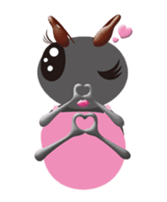 Batta-mon & Mommy-Ant from Funny Vil. sticker #4415577