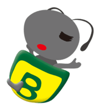 Batta-mon & Mommy-Ant from Funny Vil. sticker #4415587