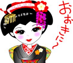 Maiko girl sticker #4416915