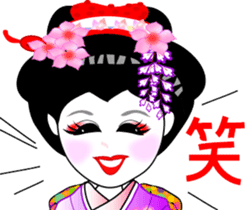Maiko girl sticker #4416916