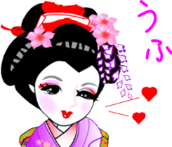 Maiko girl sticker #4416919