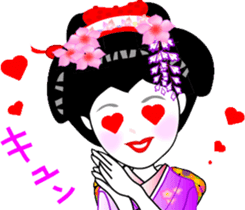 Maiko girl sticker #4416920
