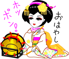 Maiko girl sticker #4416934