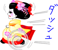 Maiko girl sticker #4416936