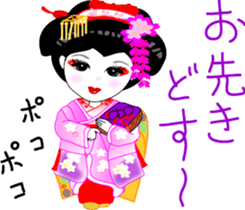 Maiko girl sticker #4416938