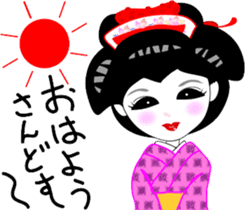 Maiko girl sticker #4416939