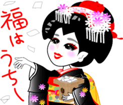 Maiko girl sticker #4416947