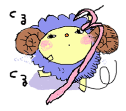 Merry, The Sheep sticker #4417314