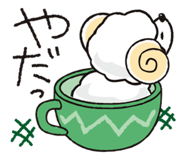 teacup sheep sticker #4417677
