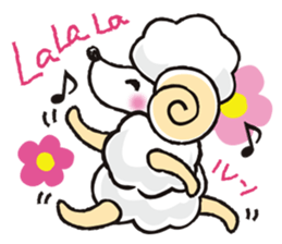 teacup sheep sticker #4417694