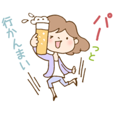 OL daily life in Toyama, sticker #4418095