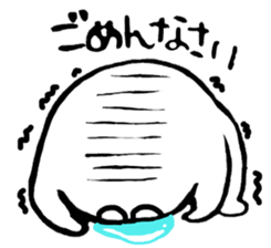 fluffy bugs sticker #4418282