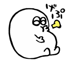 fluffy bugs sticker #4418286