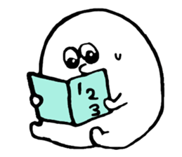 fluffy bugs sticker #4418289