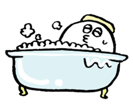 fluffy bugs sticker #4418292