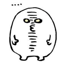 fluffy bugs sticker #4418297