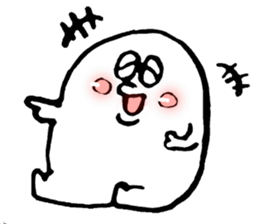 fluffy bugs sticker #4418302