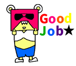 Colorful sticker of Alpiino sticker #4419074