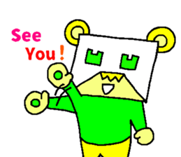 Colorful sticker of Alpiino sticker #4419090