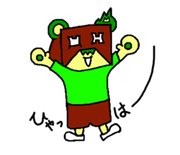 Colorful sticker of Alpiino sticker #4419095