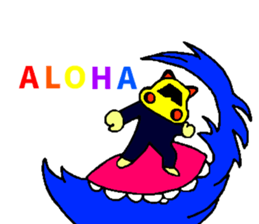 Colorful sticker of Alpiino sticker #4419107