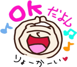 carefree shirokkumatane sticker #4419142