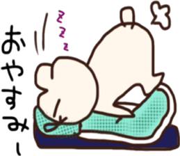 carefree shirokkumatane sticker #4419147