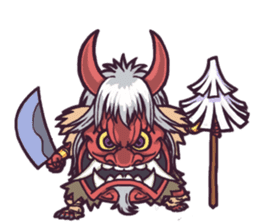 World Comical Monsters English sticker #4419603