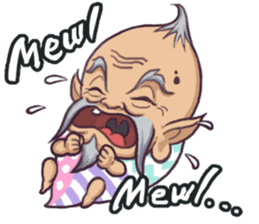 World Comical Monsters English sticker #4419604