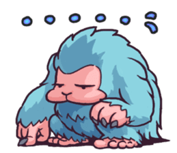 World Comical Monsters English sticker #4419606