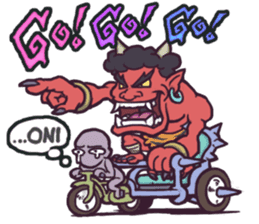 World Comical Monsters English sticker #4419611