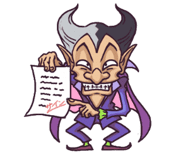 World Comical Monsters English sticker #4419617