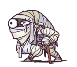 World Comical Monsters English sticker #4419623