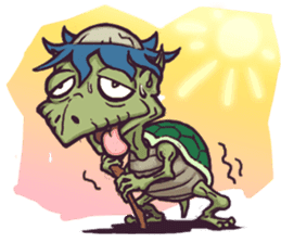 World Comical Monsters English sticker #4419625