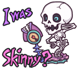 World Comical Monsters English sticker #4419627