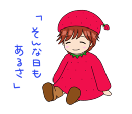 Strawberry of the country Fairy 3 sticker #4419672