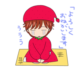 Strawberry of the country Fairy 3 sticker #4419673