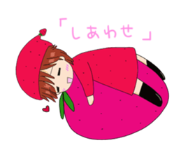 Strawberry of the country Fairy 3 sticker #4419675