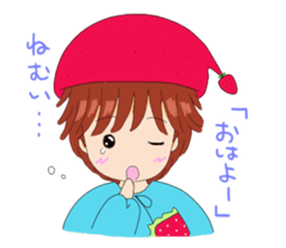 Strawberry of the country Fairy 3 sticker #4419678