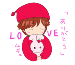 Strawberry of the country Fairy 3 sticker #4419689