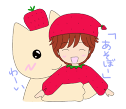 Strawberry of the country Fairy 3 sticker #4419699