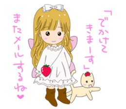 Strawberry of the country Fairy 3 sticker #4419700