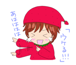 Strawberry of the country Fairy 3 sticker #4419701