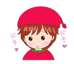 Strawberry of the country Fairy 3 sticker #4419702