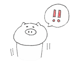 Buu-chan Piglet2 sticker #4420232