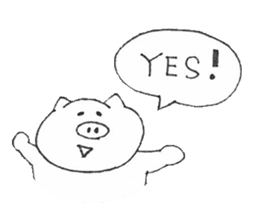 Buu-chan Piglet2 sticker #4420233