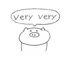 Buu-chan Piglet2 sticker #4420236